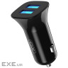Зарядний пристрій XO CC31 2.4A/2 USB Black (XO-СC31-BK)