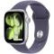 Apple Watch Series 11 GPS 42mm Silver Aluminium Case with Purple Fog Sport Band - S/M,Mo (MEU64RK/A)