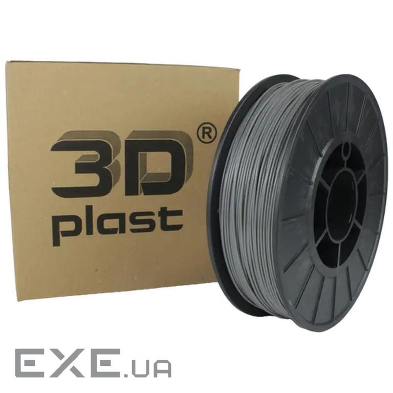 Пластик для 3D-принтера 3Dplast PETG 1.75мм, 0.85кг , gray (3DPTG17508GRE)