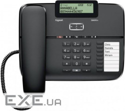 Landline phone Gigaset DA810A Black (S30350-S214-N101)