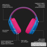 Навушники Logitech G435 Lightspeed Wireless Gaming Headset Blue (981-001062)