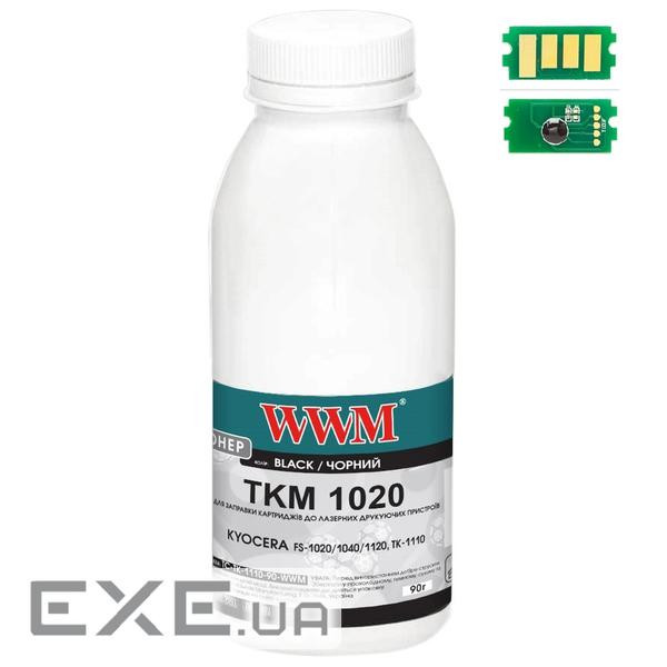Тонер OKI B412/432/MB462, 90г+ chip WWM (TC-B412-90-WWM)