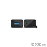 Концентратор AXAGON USB 3.1 to 7xUSB 3.0 + power adapter black (HUE-SA7BP)