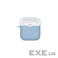 Чохол для навушників BeCover Silicon для Xiaomi Redmi Buds 3 Light Blue (709590)