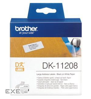 Етикет-стрічка Brother 38*90 к QL-1060N, QL-570 (DK11208)