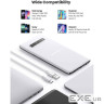 Дата кабель USB 2.0 AM to USB-C 0.25m 3A braided US288 white Ugreen (60129)