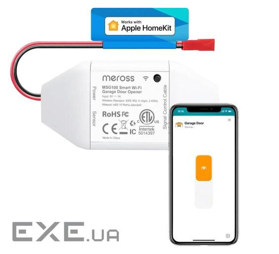 Розумний пристрій відкриття гаражних дверей Meross MSG100HK(EU)