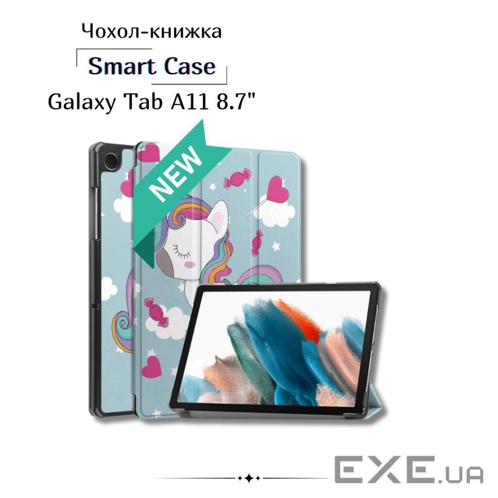 Чохол до планшета BeCover Smart Case Samsung Galaxy Tab A11 SM-X133/X135 8.7" Unicorn (713982)