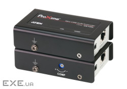 USB mini KVM подовжувач, cat. 5e до 100 м. (CE100-AT-G)