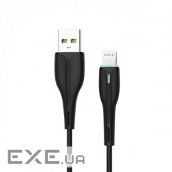Кабель SkyDolphin S48L USB - Lightning (M/M), 1 м , Black (USB-000422)