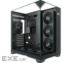 Корпус PcCOOLER CPS C3 M500 BK чорний ATX/Micro ATX/Mini-ITX безБП (LxWxH) 495x370 (C3M500BKE000-GL)