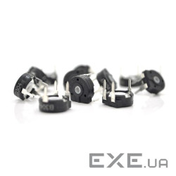 Багатооборотний змінний потенціометр PT10 B300K горизонтальний