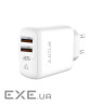 Зарядний пристрій ACCLAB AL-TC224 2хUSB 5В/2,4A/12W (1283126538834)