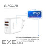 Зарядний пристрій ACCLAB AL-TC224 2хUSB 5В/2,4A/12W (1283126538834)