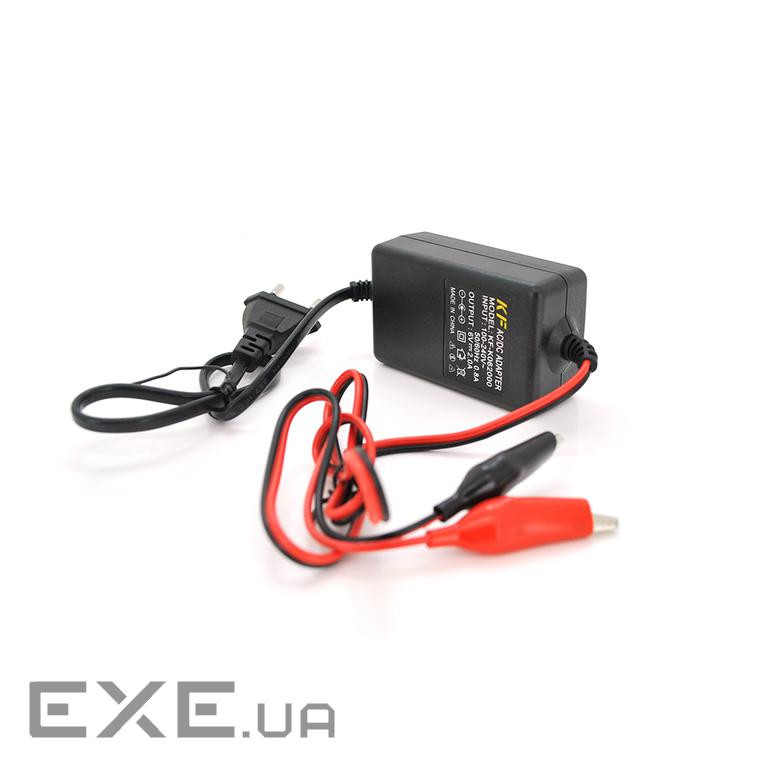 Імпульсне ЗУ для акумуляторів Merlion, 6V, YS-0602, 100-240V, 2A, клемми (AGM, GEL, Lead) (AGM, GEL, Lead)