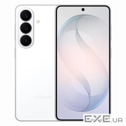 Смартфон Samsung Galaxy S26 12/256GB White (SM-S942BZWGEUC), 6.3" (2340x1080) Dynamic AMOLED 2X / Ex