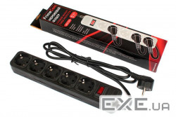 Мережевий фільтр-подовжувач FRIMECOM FC-B4005W Black 1.8м (FC-B4005W 1.8 B)