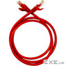 Патч-корд 0,25м UTP cat.5e, CCA, 24AWG, red GEAR (GPC-UTPCCARJ45-0.25R)