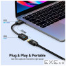 Перехідник Mini HDMI M to HDMI F 0.22m black Ugreen (20137) (90402195)