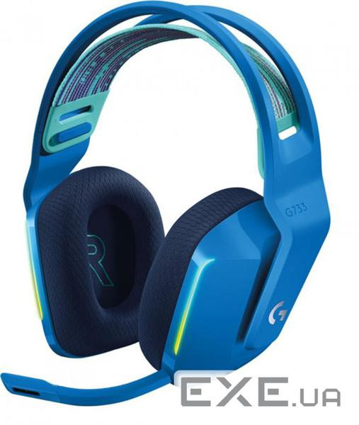 Навушники Logitech G733 Lightspeed Wireless RGB Gaming Headset Blue (981-000943)