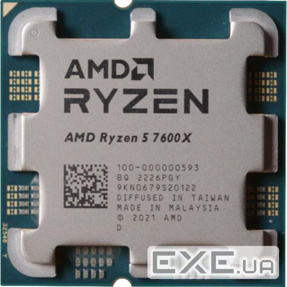 Процесор AMD Ryzen 5 7600X 4.7GHz AM5 Tray (100-000000593)