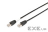 Патч корд DIGITUS CAT 6 S-FTP outdoor, 2м, AWG 27/ 7, FRPE (DK-1644-020/BL-OD)