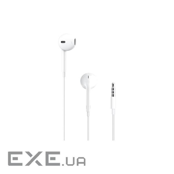 Навушники Apple iPhone EarPods with Mic 3.5 мм (MWU53ZM/A)