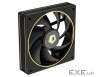 Вентилятор ID-Cooling AF-127-GDL, 120x120x27мм , 4-pin PWM, Black