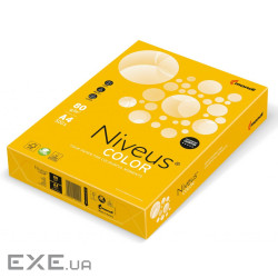 Папір Mondi Niveus COLOR intensive Sunny yellow, 80g, 500sh (A4.80.NVI.SY40.500)
