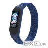 Ремінець для фітнес браслета Armorstandart Braided Solo Loop для Xiaomi Mi Band 4/5/6 Blue (ARM58758)