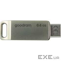 Флеш-накопичувач GOODRAM 64 GB ODA3 USB 3.2 Type-C Silver Retail (ODA3-0640S0R11)