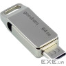 Флеш-накопичувач GOODRAM 64 GB ODA3 USB 3.2 Type-C Silver Retail (ODA3-0640S0R11)