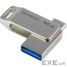 Флеш-накопичувач GOODRAM 64 GB ODA3 USB 3.2 Type-C Silver Retail (ODA3-0640S0R11)