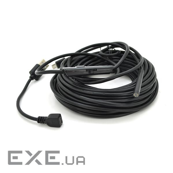 2 in 1 MicroUSB / PC HD ендоскоп, м&apos,який провід, 10м (YT-En-10HW) (YT-En-10HW)