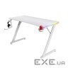 Стіл Trust GXT 709W LUMINUS, (120х74см), RGB, білий (25328) (25328)