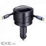 АЗУ Baseus Enjoyment Max 60W (Retractable 2xType-C Cables) black (C00035507121-01)