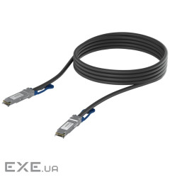 Ubiquiti Direct Attach Copper Cable QSFP28 100Gbps 3m UACC-DAC-QSFP28-3M UACC-DAC-QSFP28-3M: QSFP28,
