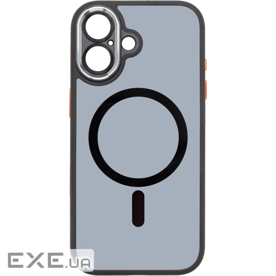 Чохол до мобільного телефона Armorstandart Unit MagCase SE Apple iPhone 17 Black Orange (ARM86314)