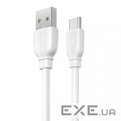 Кабель Remax Suji USB-USB Type-C, 1м White (RC-138a W)