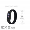Ремінець для фітнес браслета Armorstandart Braided Solo Loop для Xiaomi Mi Band 4/5/6 Blac (ARM58769)