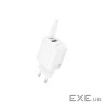 Зарядний пристрій BOROFONE BN29 Fuente 1xUSB-C PD30W + 1xUSB QC3.0 White (6941991120329)
