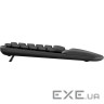 Клавіатура бездротова LOGITECH Wave Keys Ergonomic Keyboard Graphite (920-012304)