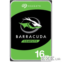 Жорсткий диск 3.5" SEAGATE BarraCuda 16TB SATA/512MB (ST16000DM001)