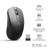 Миша Keychron M3 Wireless/Bluetooth/USB Black PAW3950 (M3-A23)
