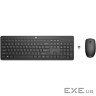 Комплект бездротовий HP 235 мишка і клавіатура Combo, чорний (українська клавіатура) (1Y4D0UT)