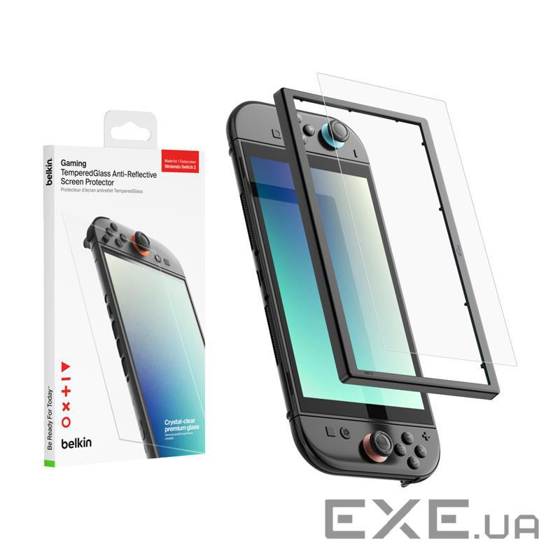 Захисне скло Belkin для Nintendo Switch 2 Anti-Reflective (ENA004HQ)