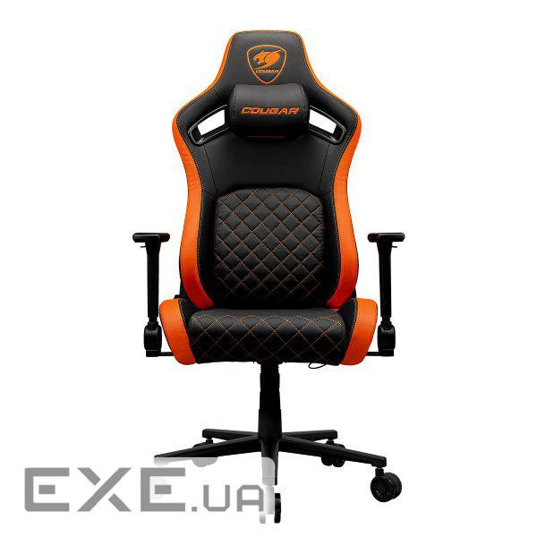 Крісло ігрове Defensor, чорно-помаранчевий