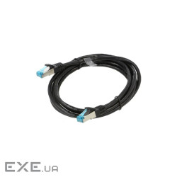 Патч-корд 1.5м, FTP cat 5e RJ-45 black Vention (VAP-B05-B150)