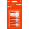 Батарейка ACME AA Alcaline * 6 (4770070868492)