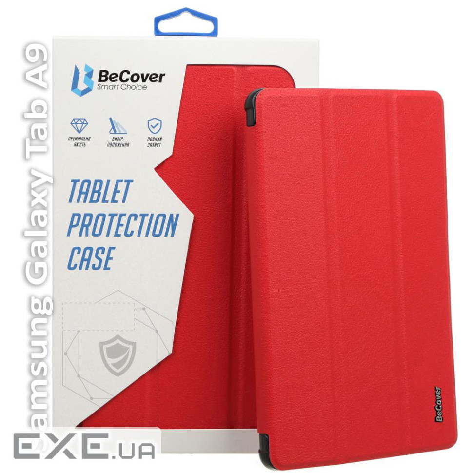 Чохол до планшета BeCover Smart Case Samsung Tab A9 SM-X115 8.7" Red (709905)